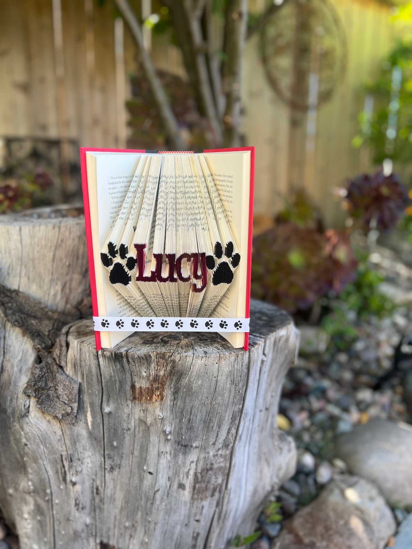 Pet Paws with Name 4-6 letters