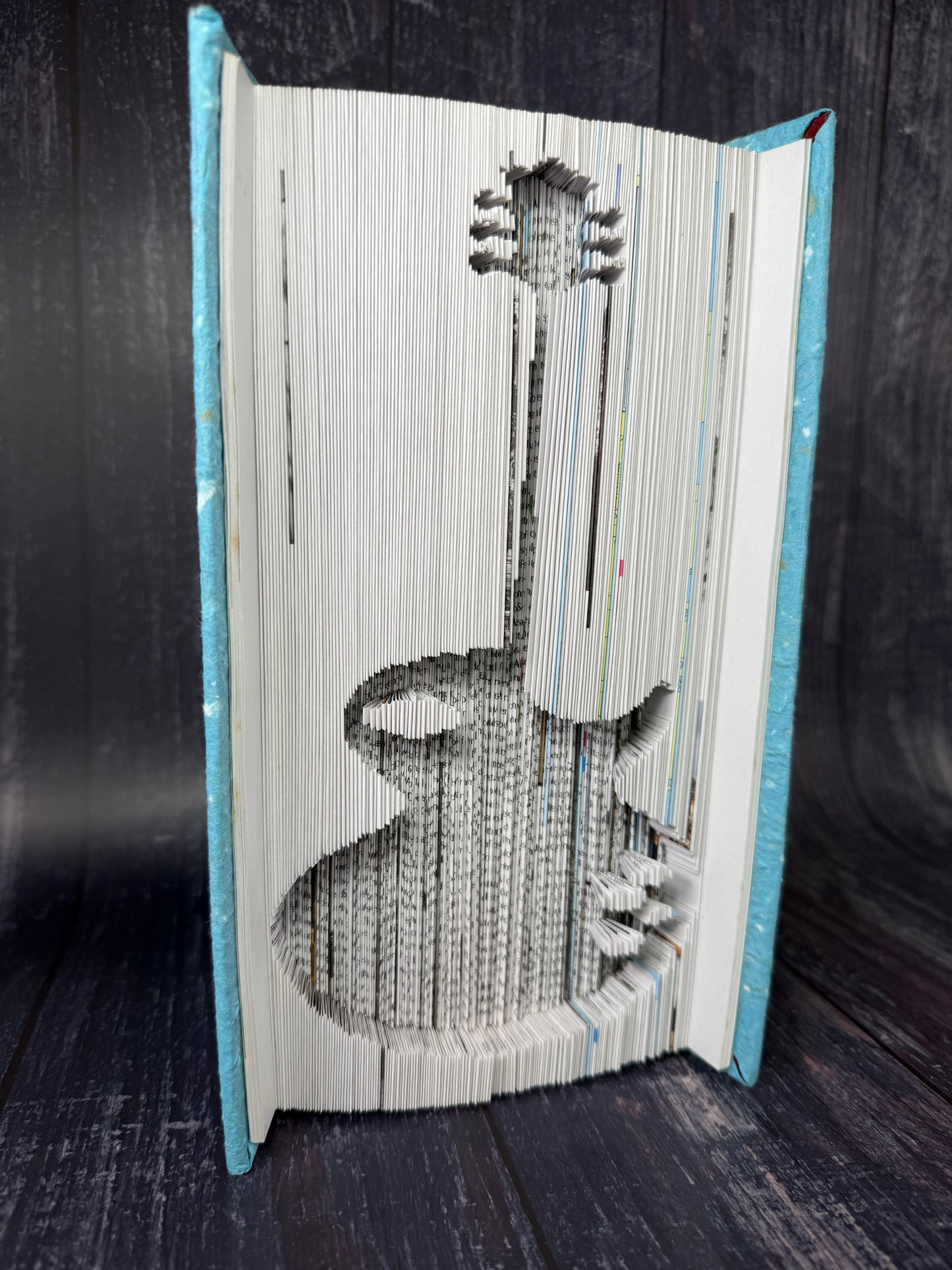 Les Paul Electric Guitar Book Art