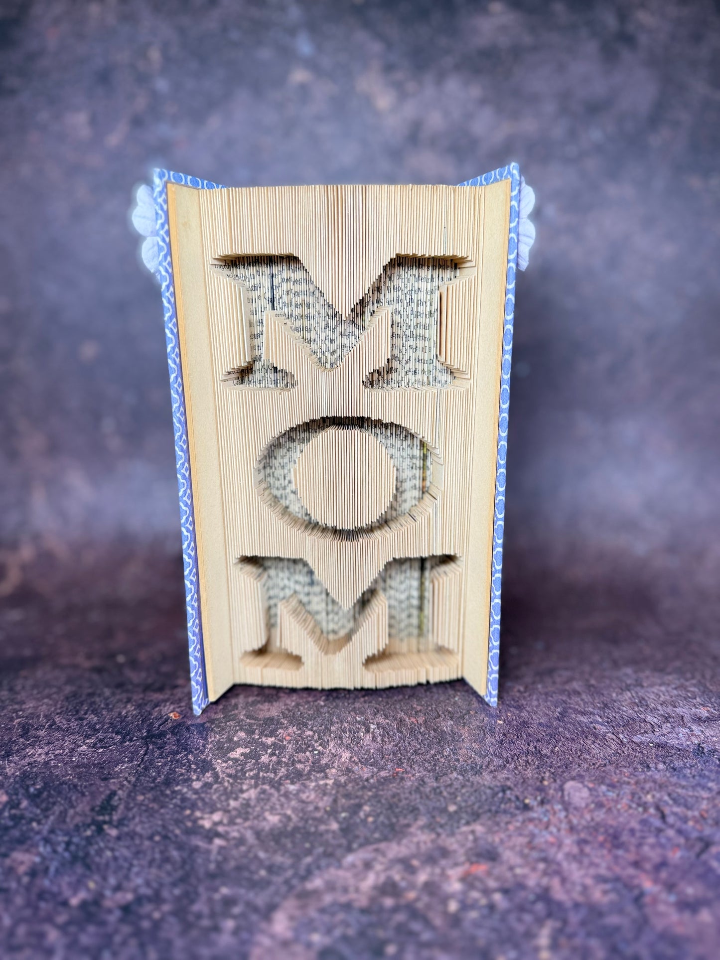 Mom Vertical Book Art