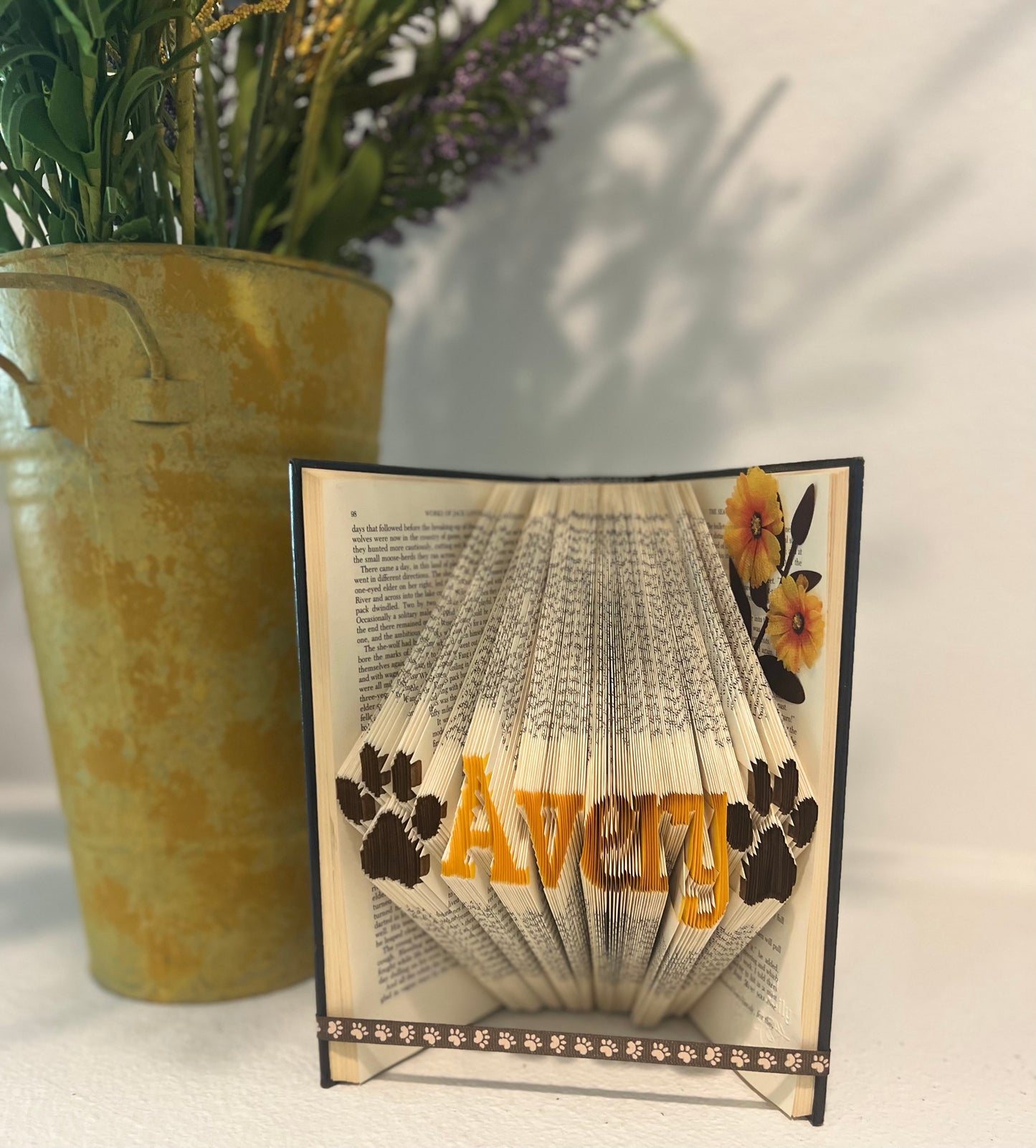 Pet Paws with Name 4-6 letters