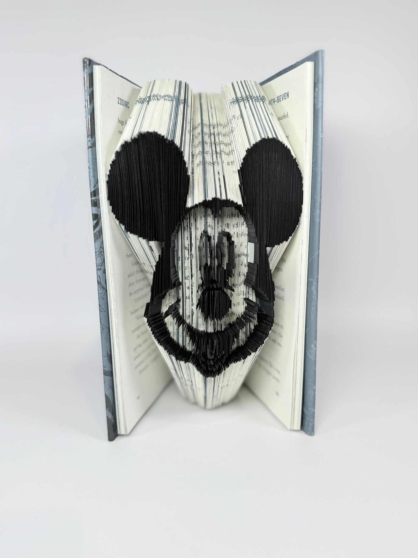 Mickey Mouse Face Book Art