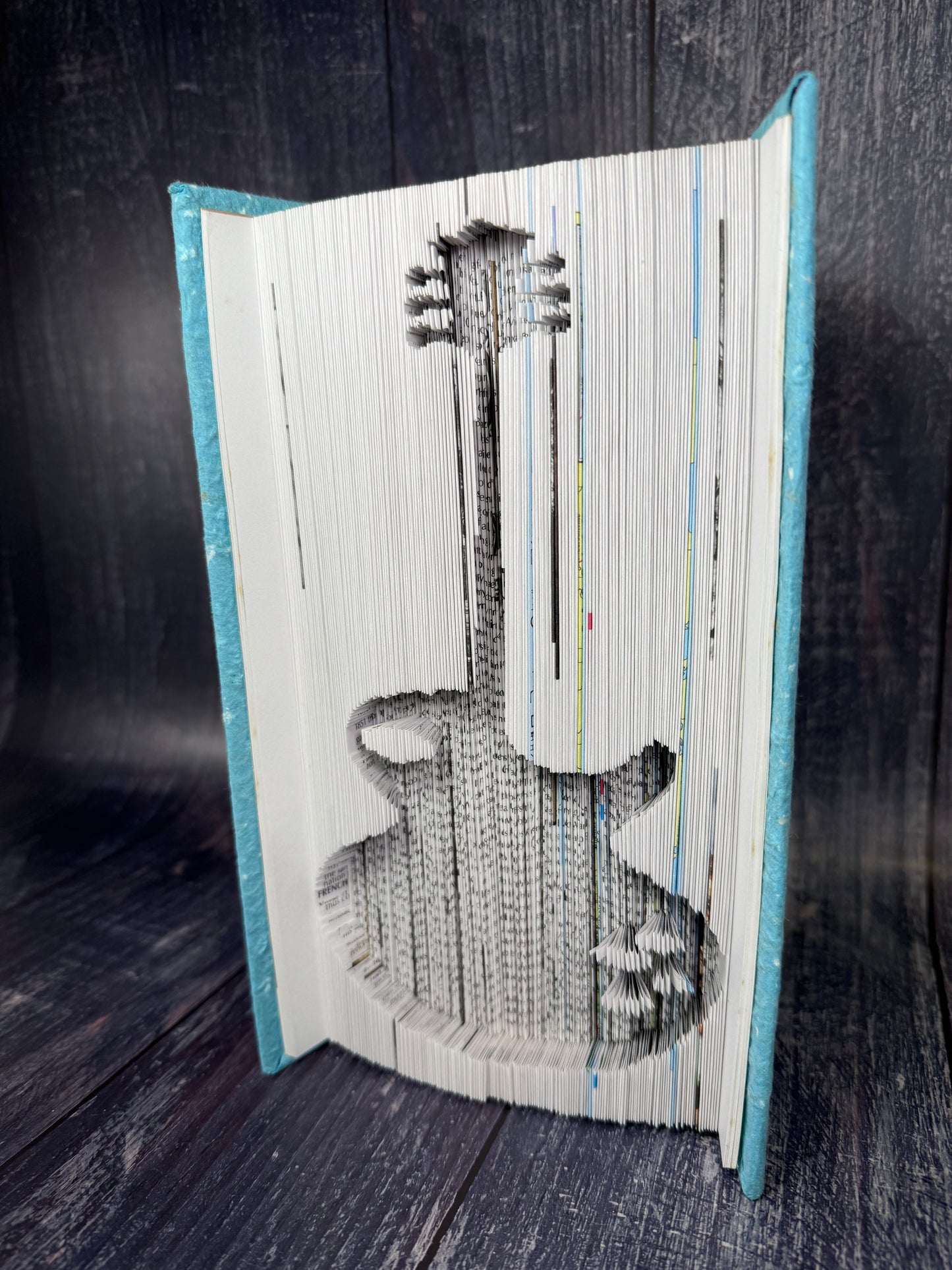 Les Paul Electric Guitar Book Art