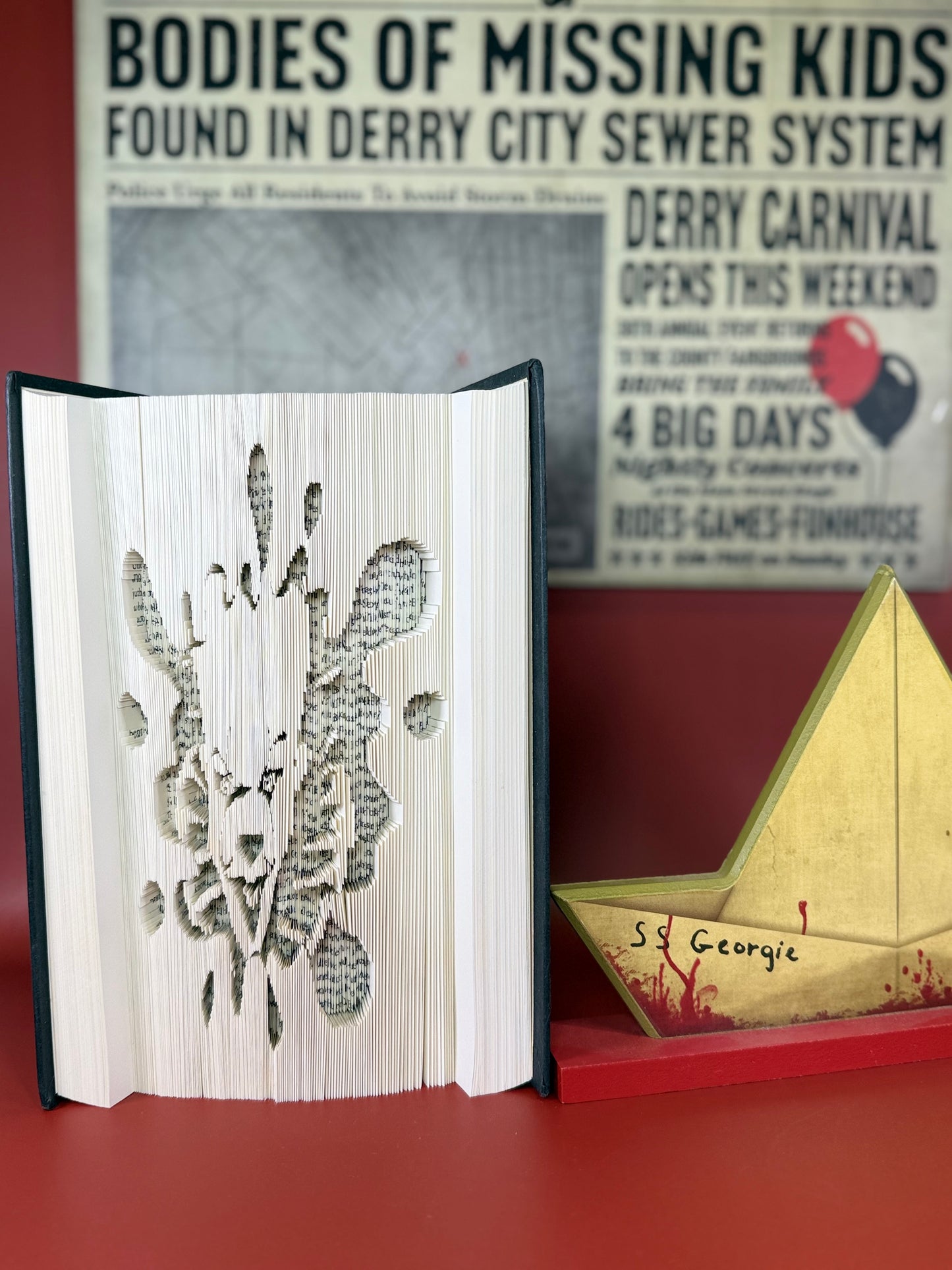Pennywise Book Art