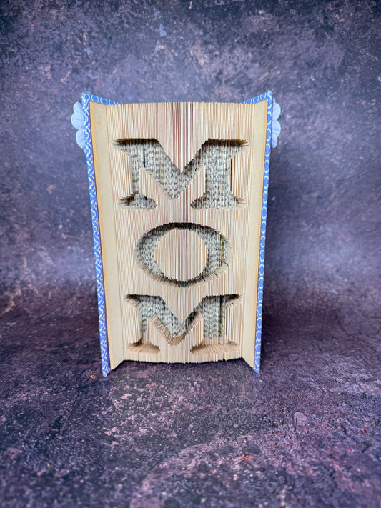 Mom Vertical Book Art