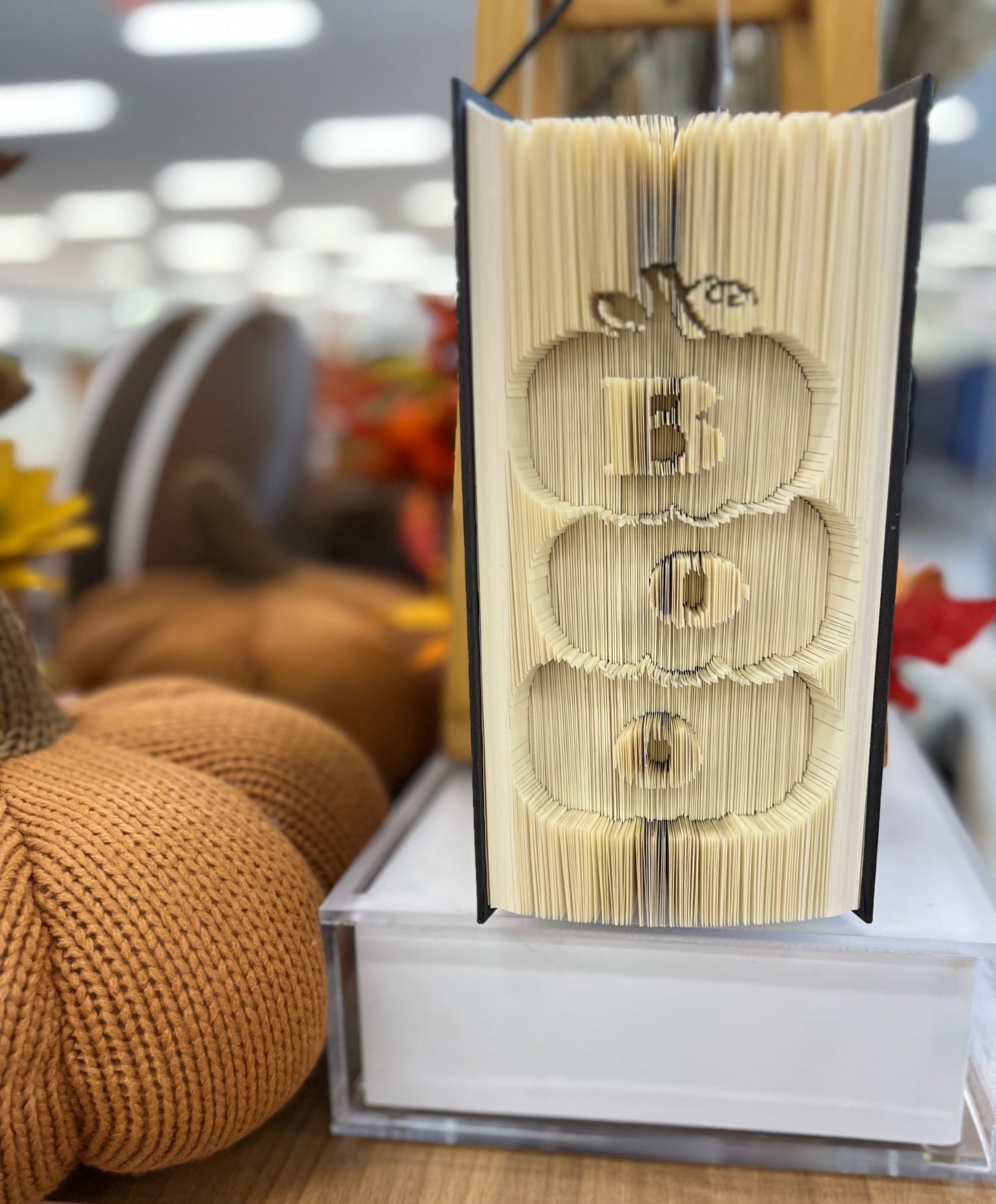 BOO Inside Pumpkins