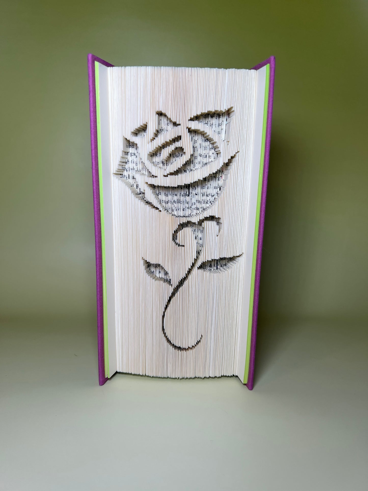Rose-cut and fold